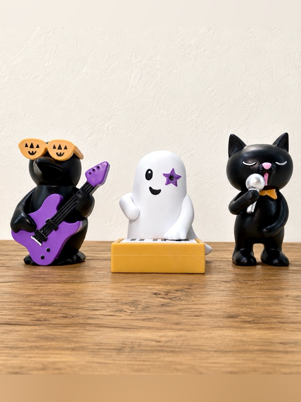 Target Bullseye Playground SET OF 3 Halloween Band Figurines